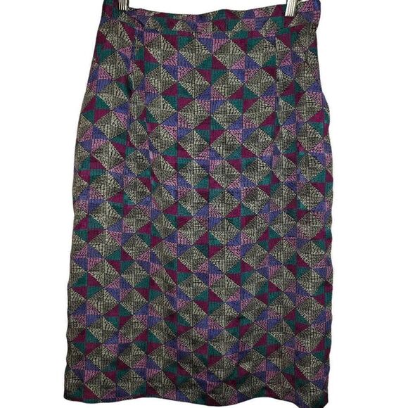 Sophisticates Vintage Abstract Skirt - Picture 1 of 8